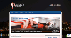 Desktop Screenshot of andysplumbinginc.com